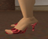 spike red high heels