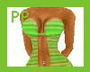 Green Pinstripe Jumper