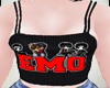 Emo Black Shirt Cute