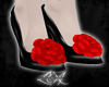 -LEXI- Rose Heels: Red
