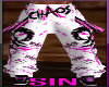 Pink Chaos DUB Bibs