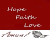 HopeFaithLove Within F/M
