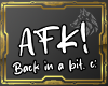 [W] AFK Particle Sign