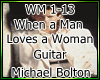 Guitar When a Man Loves