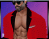 fire red jacket