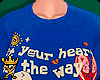 𝓧. Heart Oversized