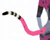 Pink Cheetah tail