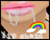 Rainbow Lip Chain