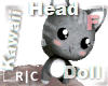R|C Head Doll Black F