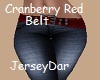 RL Belted Cranberry Belt