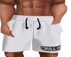 Chill Out Shorts Wht