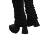 black boots