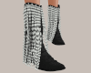 Suede/Silv Cowgirl Black