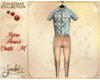 Retro Flower Outfit Male