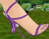 Purple Sandal