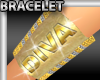 Gold  Diva Bracelet