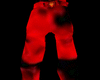 !GO!Red Baggy Rave Pants