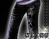 [W] Wide Purple Pants