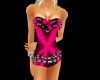 pink rave corset