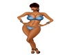 MP~PAM BLUE BIKNI SET