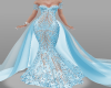 BABY BLUE GLAMOUR GOWN