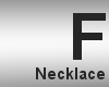 L- Felix necklace black