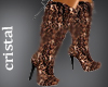 leopard boots
