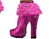 A~ Pink Anna Boots