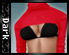 Red Sweater +Bra
