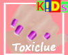 [Tc] Kids Purple Nails