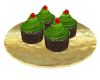 SE-Choco Grass Cupcakes