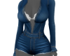 Denim Romper Blue