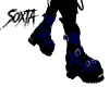 Boots Blue Goth