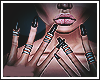 Black Nails+ Ring e