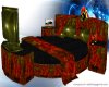 Green/Red 16p Bed w/t.v.