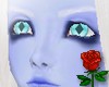 Blue Diamond Sad Makeup