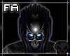 (FA)Skull Mask Blue