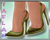 T* Celebrity Green Heels