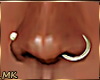 MK Gold Nose Piercings