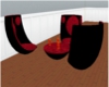 Red & Black Chair Suite
