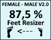 Feet Scaler 87,5% V2.0