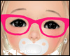 ❥ Pink Nerd Glasses