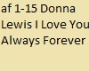 Donna Lewis Love U Alway