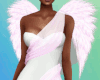 Soft Pink Angel Wings