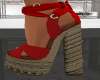 Red Espadrilles