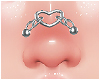 Heart Nose Chain