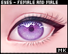 金. Big Purple Eyes