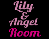 Lily&Amgel Room Sign