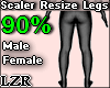 Scaler Legs M-F 90%