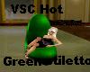 VSC HOt green stiletto